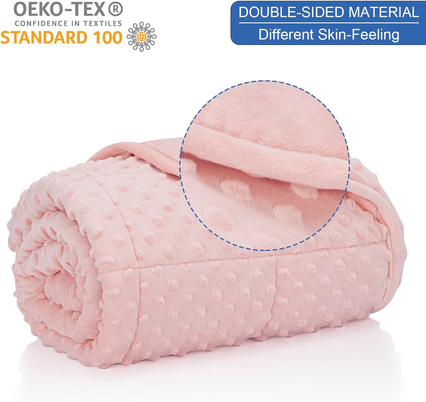 Huloo Sleep Kids Weighted Blanket Twin 7lbs (41"×60"
