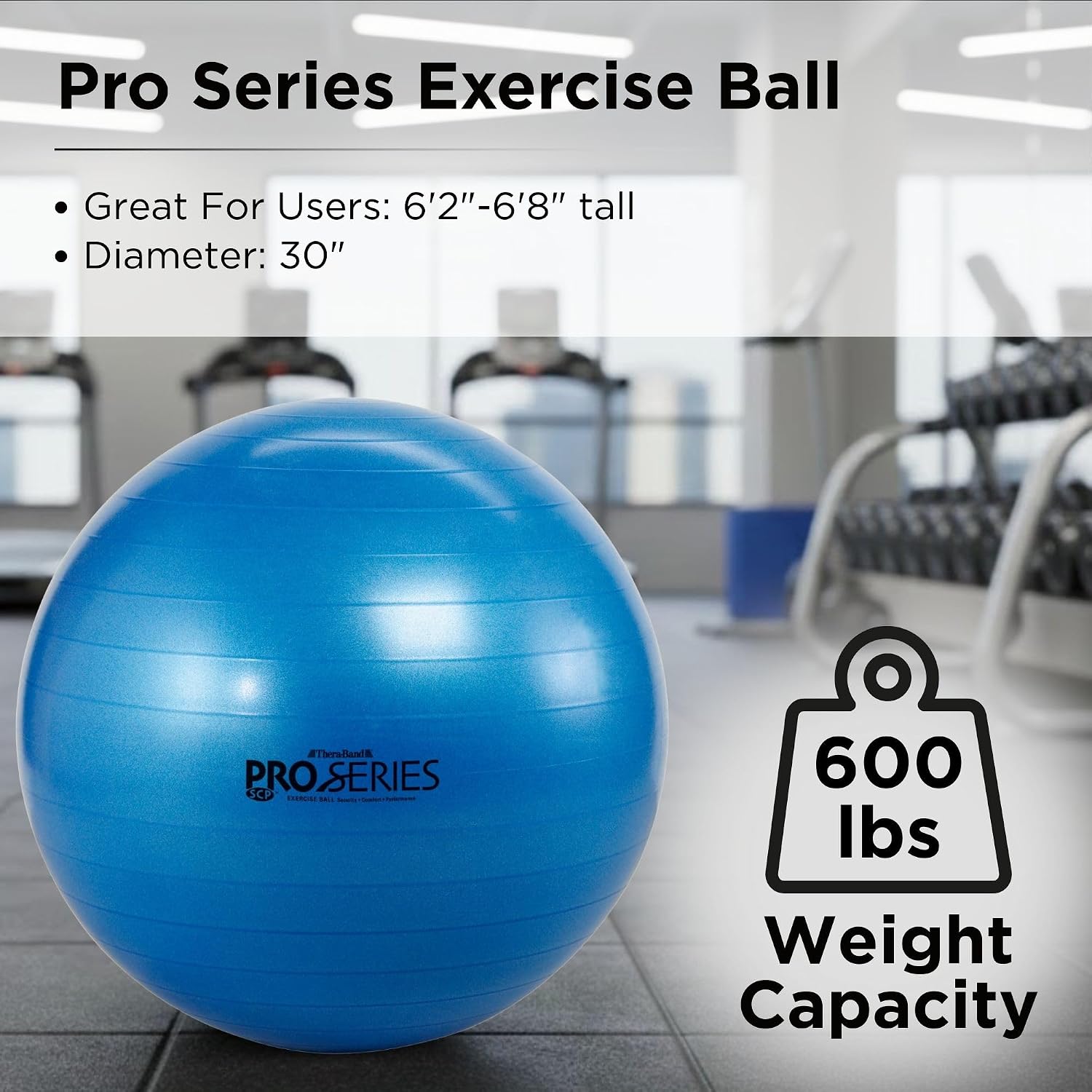 THERABAND Exercise and Stability Ball for Improved Posture